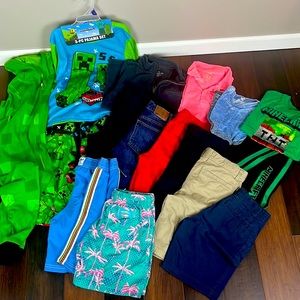 EUC boys size 10 clothing bundle